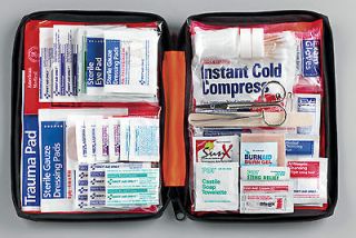 Large First Aid Kit for Outdoor / Sports / Camping   First Aid Guide 