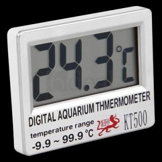 Digital LCD Aquarium Fish Tank Vivarium Incubator Thermometer Meter