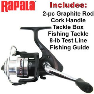   rod & reel combo kit hunt for walleye, panfish and bass fishing