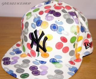 NEW YORK YANKEES MULTI FLAT PEAK CAP, NY 5950 FITTED HATS, HIP HOP 