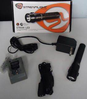 STREAMLIGHT STRION C4 LED FLASHLIGHT with HOME and CAR CHARGERS 74301 