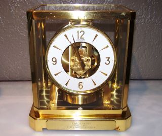   LECOULTRE ATMOS 528 8 15 Jewel Swiss Clock Buick Flint, Michigan