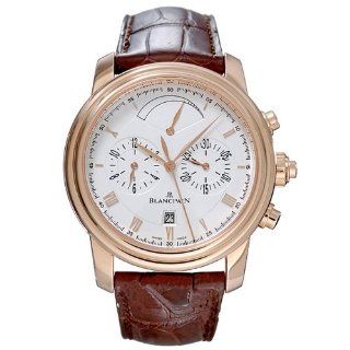 Blancpain Mens 4246F.3642.55B LeBrasus Rose Gold Watch: Watches 