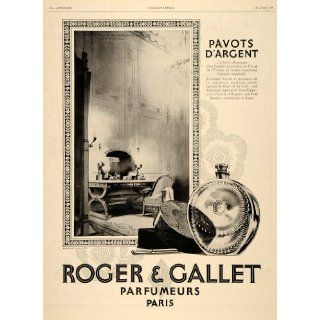 1928 Ad French Roger Gallet Josephine Vanity Perfume 