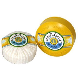   PERFUMED SOAP WITH DISH 3.5 oz ( BLUE LOTUS ) By Roger & Gallet   Mens