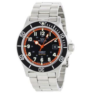 Glycine Combat Sub Automatic Black Dial Watch Watches 