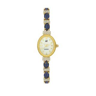 Jules Jurgensen Womens A166CS Blue Sapphire Watch Watches  