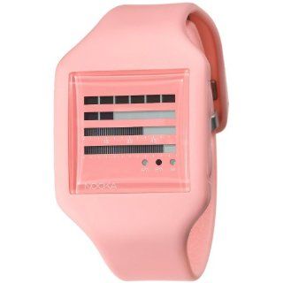 Nooka Unisex ZUB ZENH PK 20 Zub ZenH Pink Polyurethane Watch: Watches 