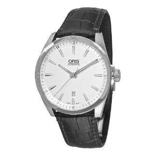 Oris Mens OR733 7642 4051LS Artix Silver Dial Watch Watches  