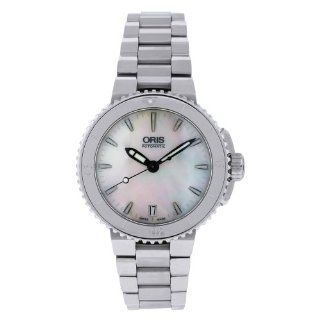   Stainless Steel with Mother Of Pearl Dial Watch: Watches: 