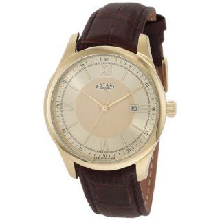 Rotary Mens GS42837/03 Timepieces Classic Strap Watch Watches 