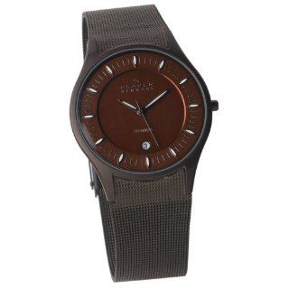 Skagen Mens Titanium Watch 342XLTMD: Watches: 