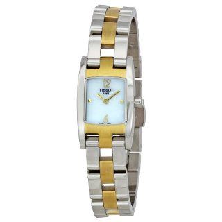 Tissot Womens T0421092211700 T Trend Two Tone Bracelet Watch: Watches 