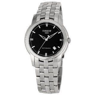 Tissot Mens T97148351 T Classic Black Dial Watch Watches 