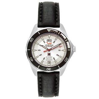Vostok Mens 2432/0325033 K3 Submarine Automatic Black Dial Watch 