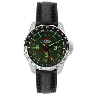 Vostok Mens 2426/2205047 Rocket N1 Automatic Black Dial Watch 