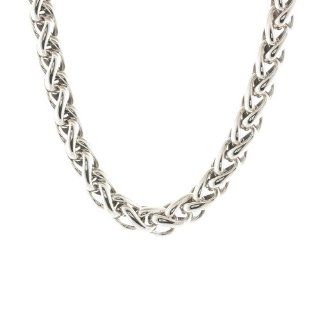   David Yurman Pave Diamond Wheat chain Necklace: David Yurman: Jewelry