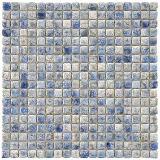 Arcadia Neptune Blue 12 x 12 Inch Porcelain Floor & Wall Tile (10 Pcs 