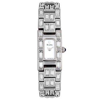 Bulova Womens 96L22 Swarovski Crystal Watch: Watches: 