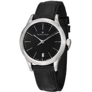 Maurice Lacroix Womens LC1026 SS001330 Les Classiques Black Dial and 