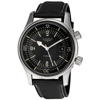 Longines Mens L3.674.4.50.0 Sports Legends Black Dial Watch Watches 