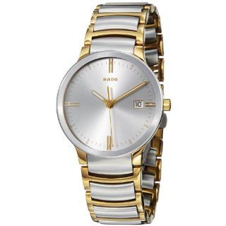 Rado Mens R30931103 Cerix Two Tone Stainless Steel Watch: Watches 