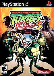 Teenage Mutant Ninja Turtles 3 Mutant Nightmare Sony PlayStation 2, 2005