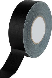Gaffers Tape Mini Roll 1 12 Yards Black New Cable No sticky residue 