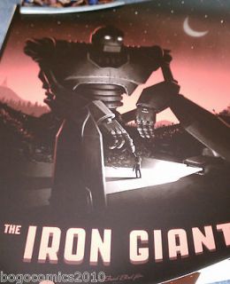 NYCC Exclusive Iron Giant Red Variant Mondo Mike Mitchell 33/175 