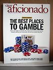 Cigar Aficionado Magazine October 2002 The Best Places to Gamble
