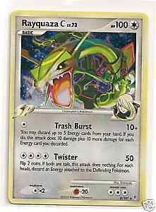 RAYQUAZA C Holo Pokemon Rare Supreme Victors #8