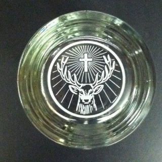 NEW JAGERMEISTER TALL COCKTAIL GLASS HUGE SHOT ETCHED RAISED LETTERING 