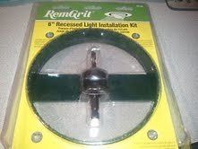 REMGRIT 6 CARBIDE GRIT HOLE SAW RECESSED LIGHT INSTALLATION KIT *NEW*