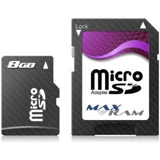 Speicherkarte Micro SD SDHC 8 GB   Class 4 für  Elektronik