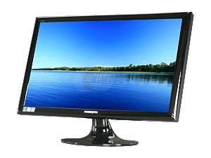 Newegg   HANNspree HF255DPB Black 24.6 2ms Widescreen LCD Monitor 