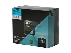 AMD Athlon II X2 240 Regor 2.8GHz Socket AM3 65W Dual Core Processor 