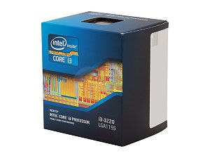 Intel Core i3 3220 Ivy Bridge 3.3GHz LGA 1155 55W Dual Core Desktop 