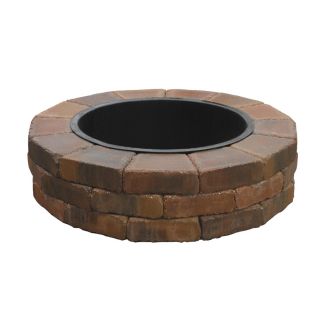 Shop Country Stone Homestead Fire Ring Pit Patio Block Project Kit at 