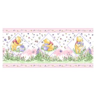 Ver IMPERIAL Winnie The Pooh Honey Pot Wallpaper Border at Lowes
