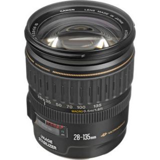 Canon EF 28 135mm f/3.5 5.6 IS Image Stabilizer USM Autofocus Lens