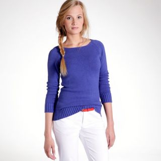 Pull encolure bateau, pur coton La Redoute Creation  La Redoute 