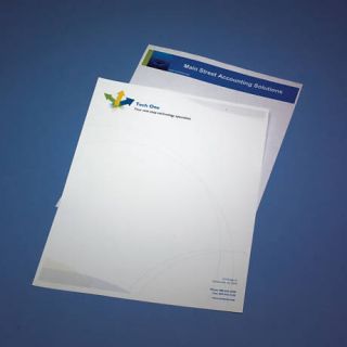 Display your business information on custom letterhead. In addition to 