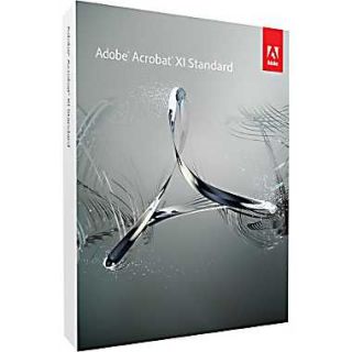 Adobe Acrobat Standard XI for Windows  
