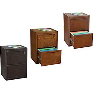 Line 2 Drawer Deluxe Wood Vertical File Cabinets  