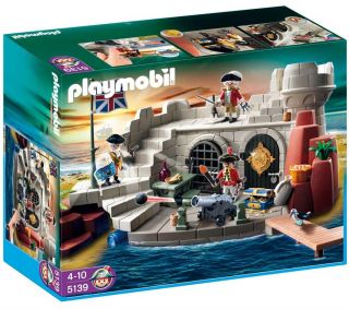 PLAYMOBIL 5139   Soldiers Fort With Dungeon  Pixmania UK