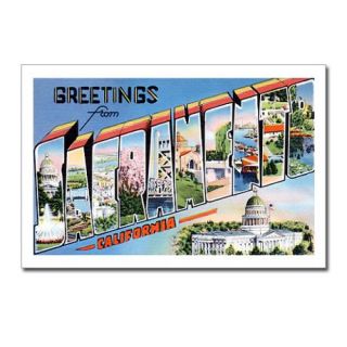 Big Letter Gifts > Big Letter Postcards > Sacramento California CA 