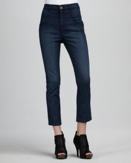 High Waist Fitted Pants  