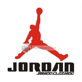Wholesale Charming Sticky Michael Jordan Logo Car Sticker 