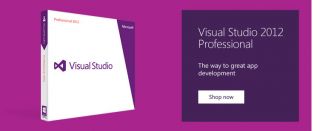 Visual Studio 2012 Professional. The way to great app development 