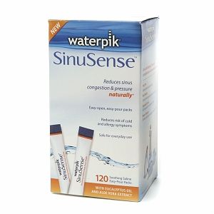 Buy WaterPik SinuSense Soothing Saline Easy Pour Packs & More 